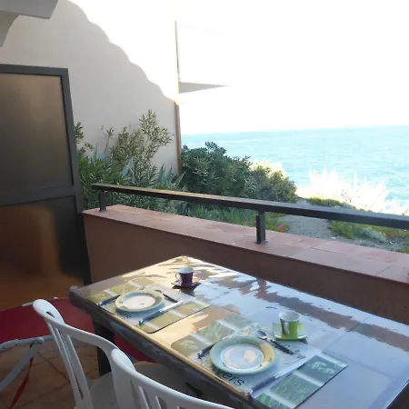2Rb38A Appartement Vue Sur Mer Et Proche Plage Collioure Exterior foto
